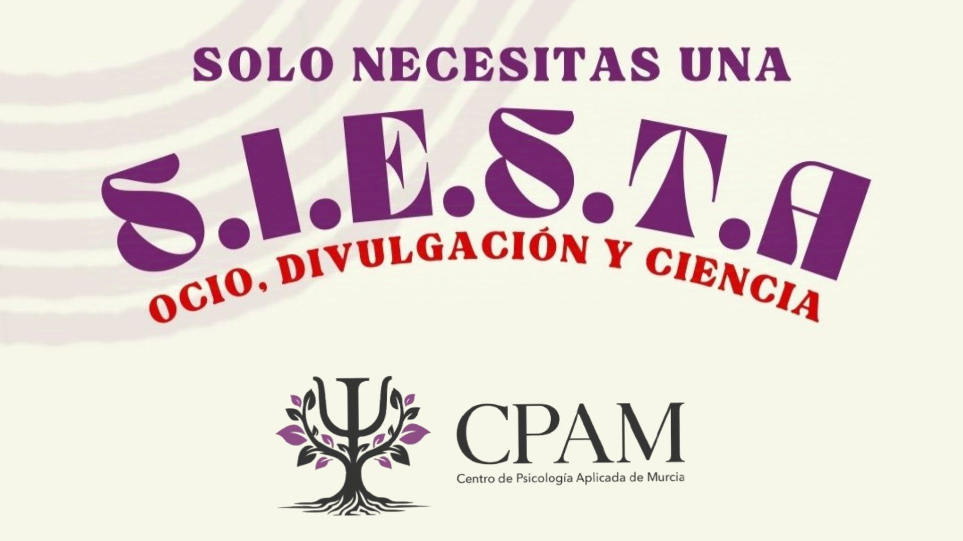 Solo necesitas una S.I.E.S.T.A